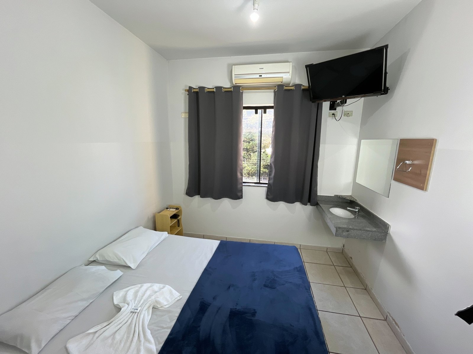 Estúdio Standard com uma cama de casal